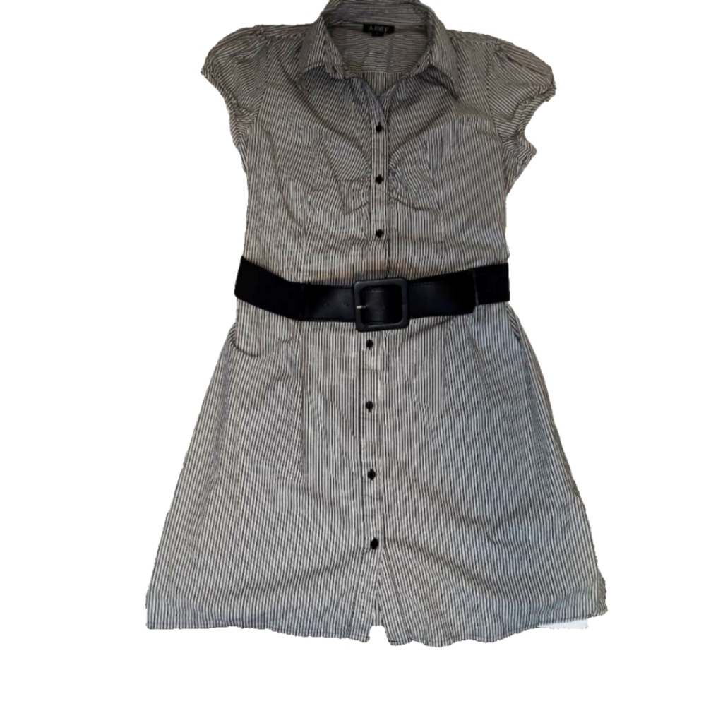 A. Buyer Women's Striped Mini Dress. Size L